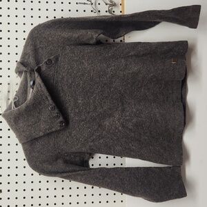 Merrell wool blend cowl neck sweater women's medium